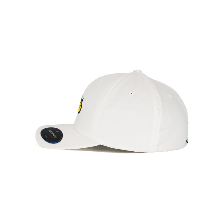 Birdie Slayer - April Dreaming - White Flexfit NU® Fitted Performance Golf Hat