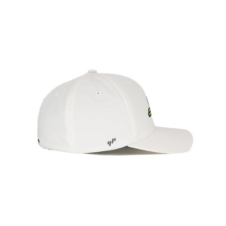 Birdie Slayer - April Dreaming - White Flexfit NU® Fitted Performance Golf Hat