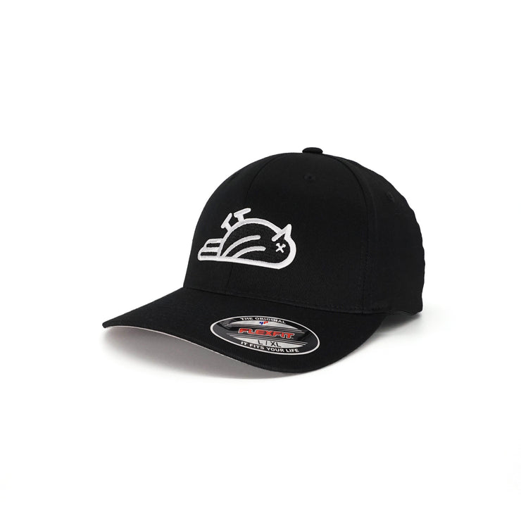 Birdie Slayer - Black Flexfit Fitted Golf Hat