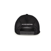 Birdie Slayer - Silver/White - Black Flexfit® 110 Trucker Golf Hat