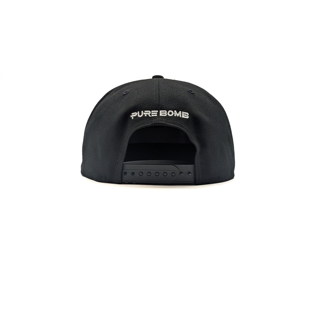 New Era -  9Fifty - Poly - Black - Silver/White