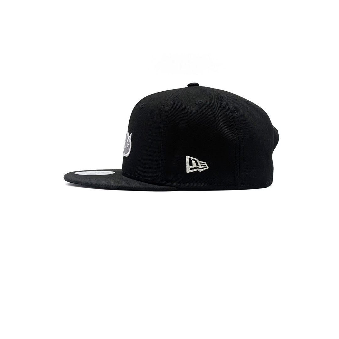 New Era -  9Fifty - Poly - Black - Silver/White