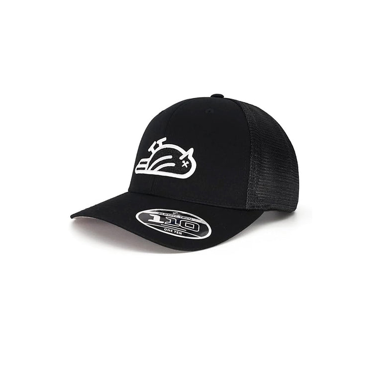 Birdie Slayer - Black/White - Black Flexfit® 110 Trucker Golf Hat