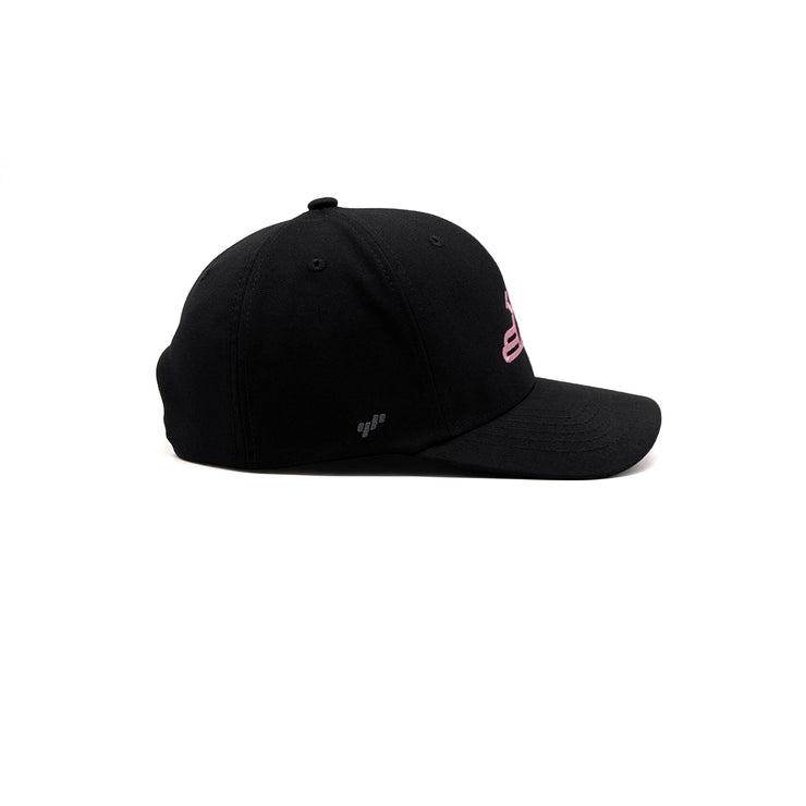Birdie Slayer - Black Flexfit NU® Breast Cancer Awareness Golf Hat