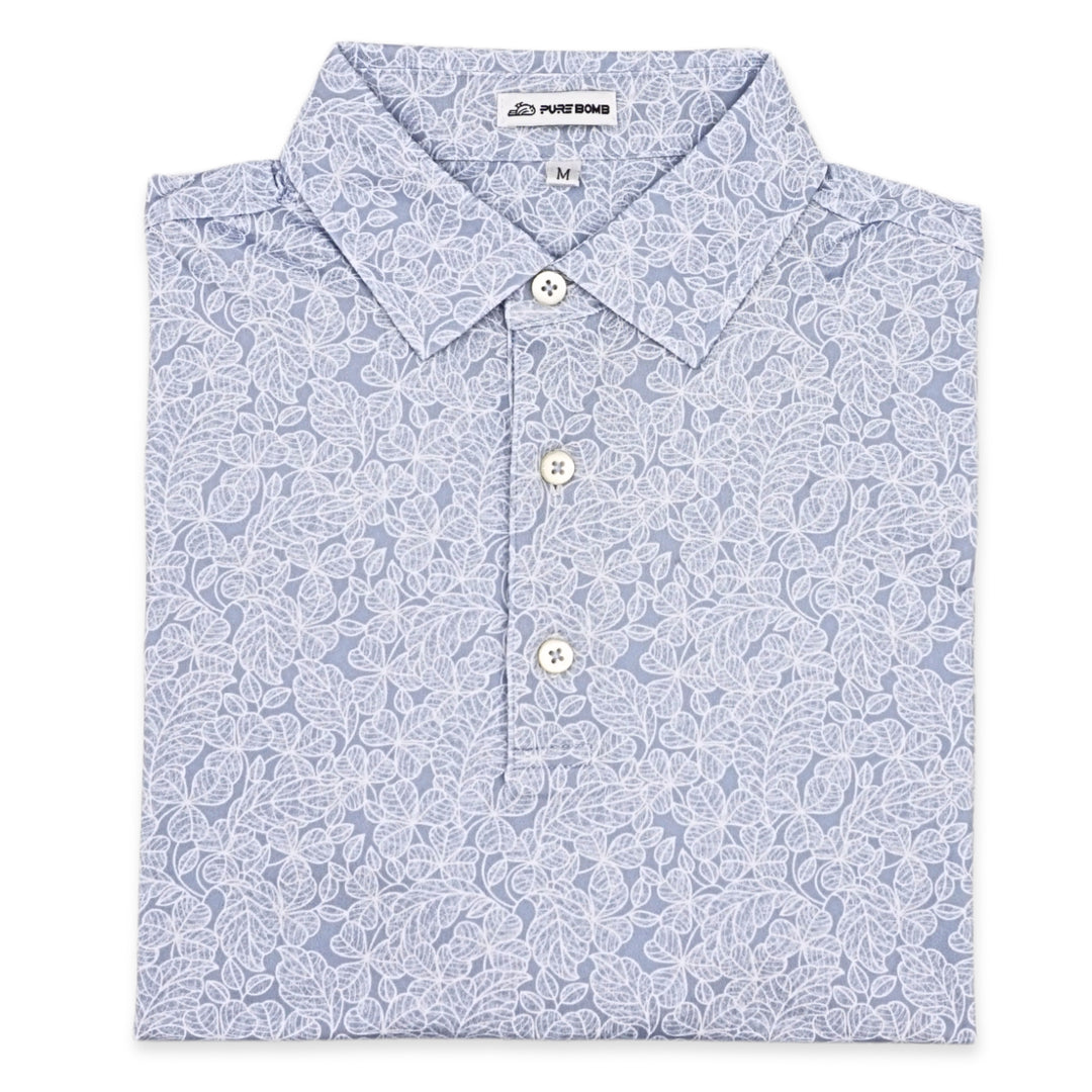 Birdie Slayer - Gray Clover Polo