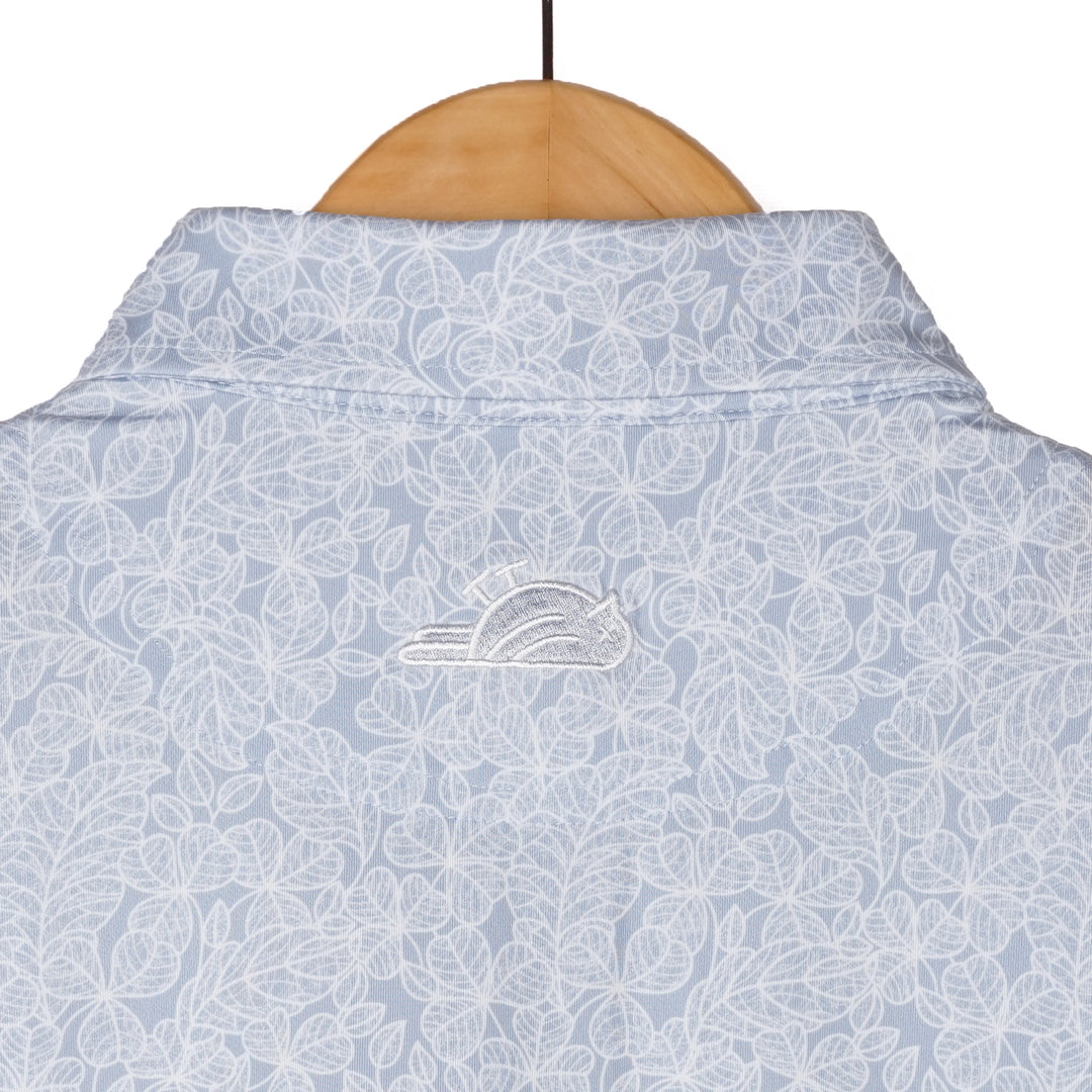 Birdie Slayer - Gray Clover Polo