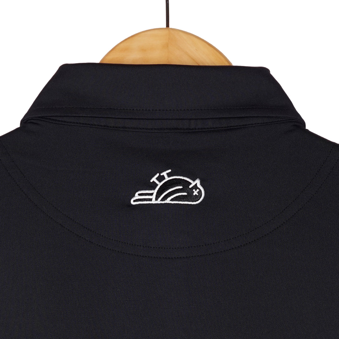 Birdie Slayer - Solid Black Polo