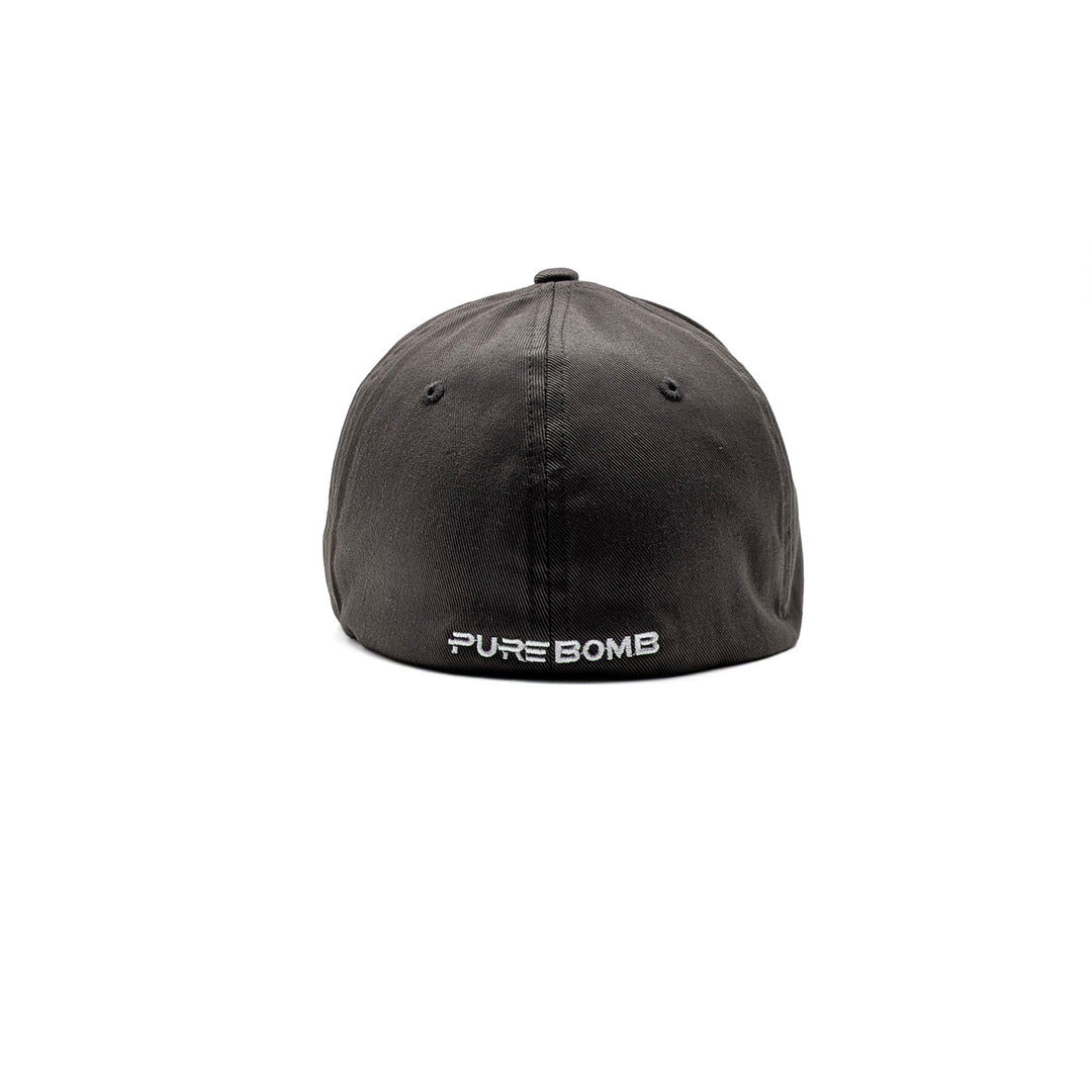 Birdie Slayer - Dark Gray Flexfit Fitted Golf Hat