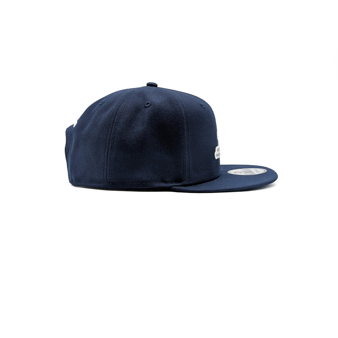Birdie Slayer - Deep Navy - Silver/White Logo -New Era 9Fifty Snapback Golf Hat