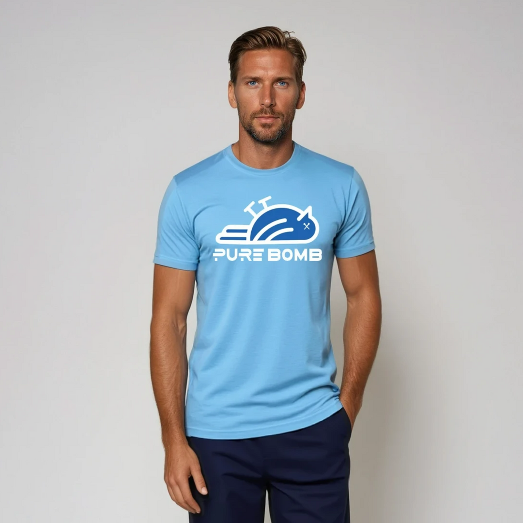 Pure Bomb Birdie Slayer - Heather Light Blue