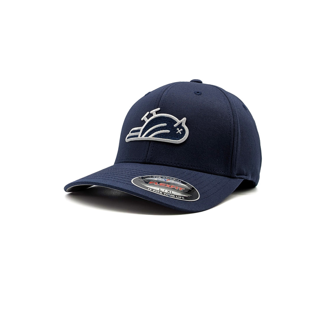 Birdie Slayer - Navy Flexfit Fitted Golf Hat