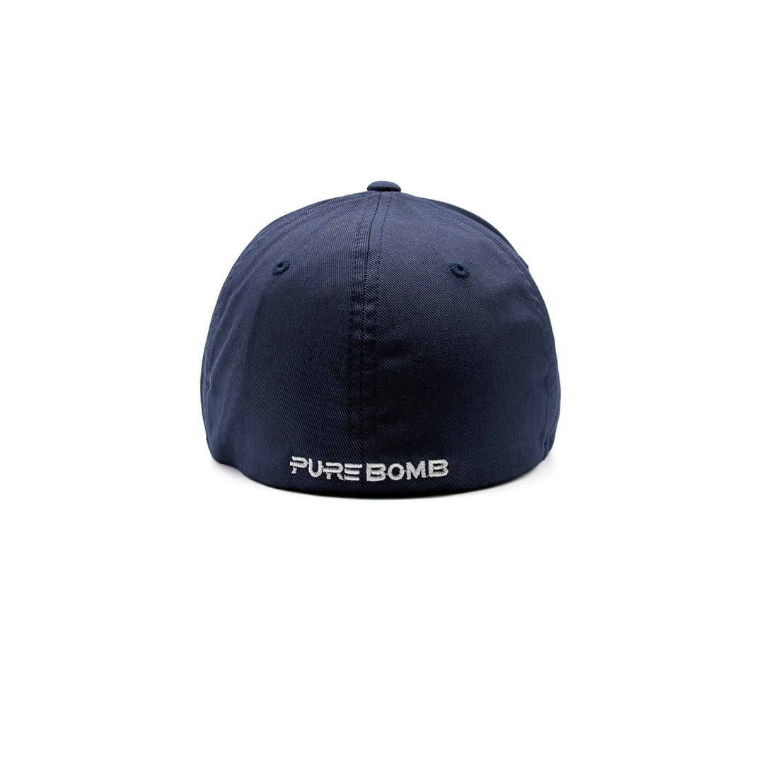 Birdie Slayer - Navy Flexfit Fitted Golf Hat
