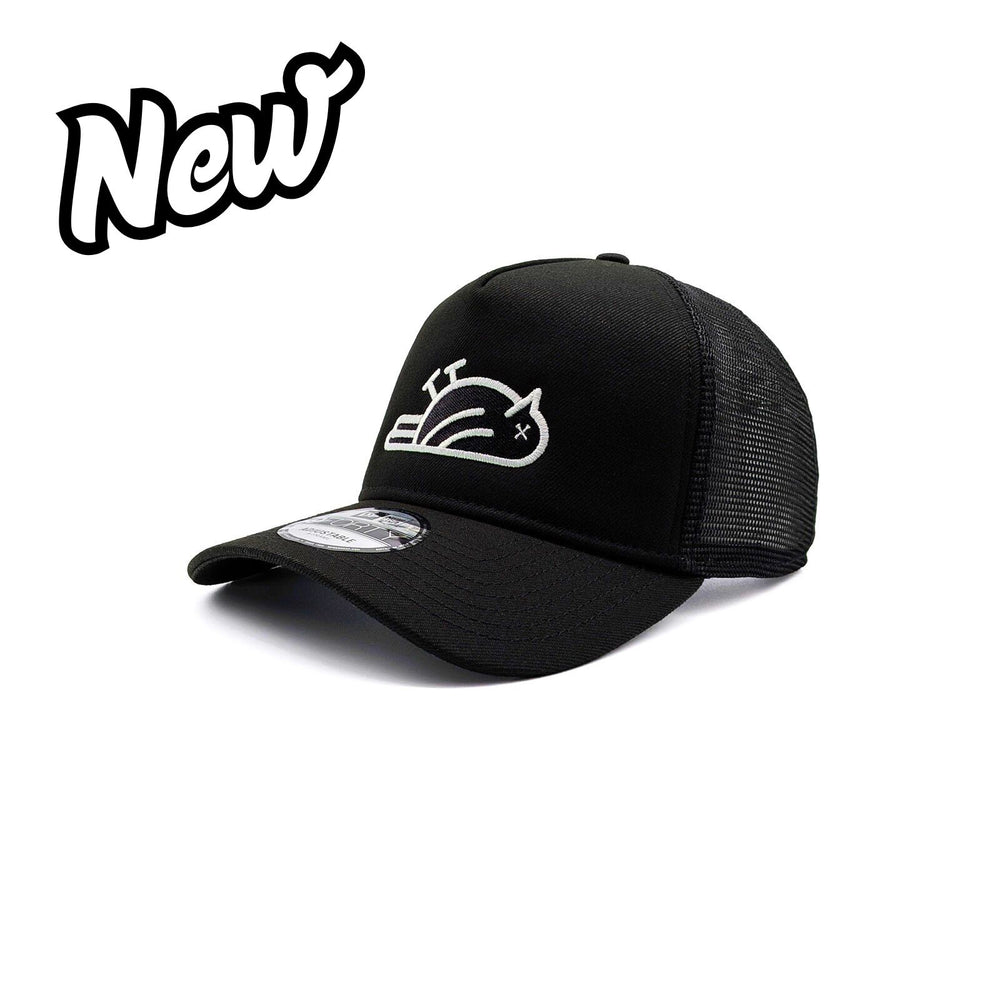 Birdie Slayer - Black Trucker New Era 9Forty A-Frame Snapback Golf Hat