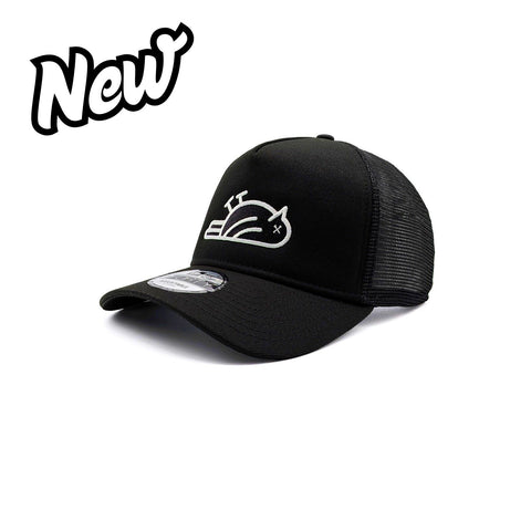 Birdie Slayer - Black Trucker New Era 9Forty A-Frame Snapback Golf Hat
