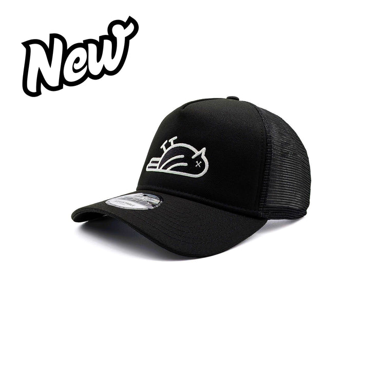 Birdie Slayer - Black Trucker New Era 9Forty A-Frame Snapback Golf Hat