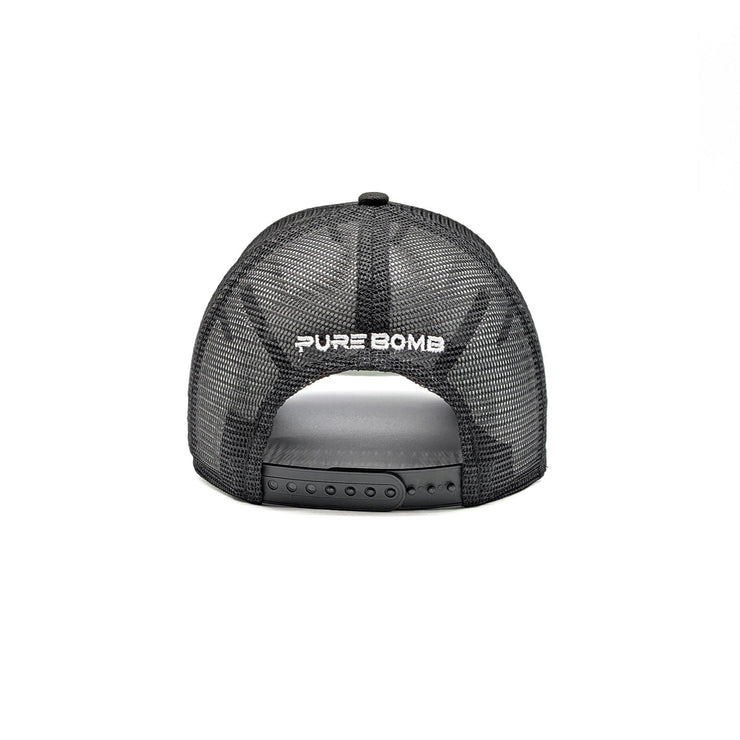 Birdie Slayer - Black Trucker New Era 9Forty A-Frame Snapback Golf Hat