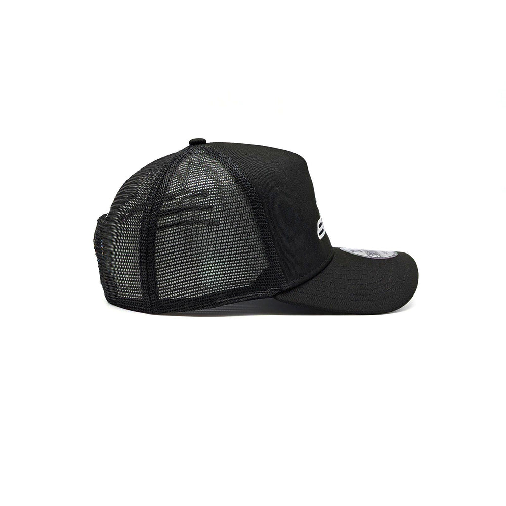 Birdie Slayer - Black Trucker New Era 9Forty A-Frame Snapback Golf Hat