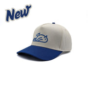 Birdie Slayer - Natural & Royal A-Frame Snapback Lifestyle Golf Hat