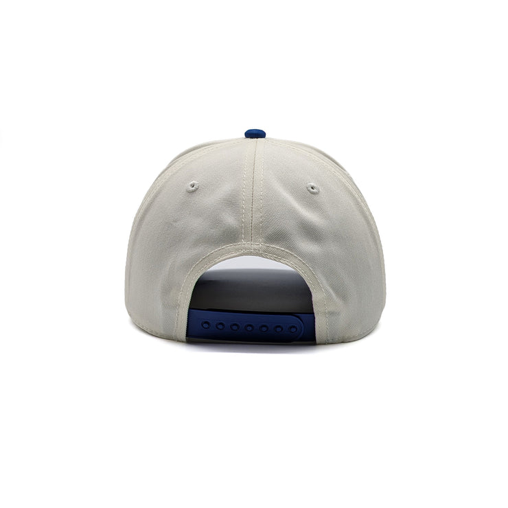 Birdie Slayer - Natural & Royal A-Frame Snapback Lifestyle Golf Hat