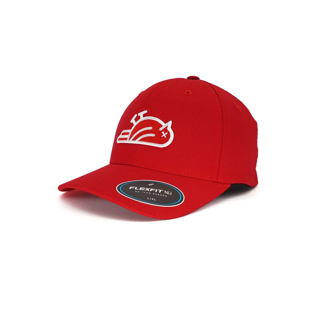 Birdie Slayer® - Flexfit NU® - Stretch Fitted -  Red - Red/White