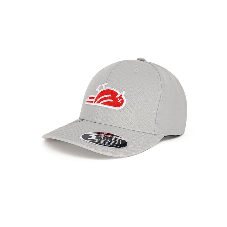 Birdie Slayer - Silver Flexfit® 110P Performance Golf Hat