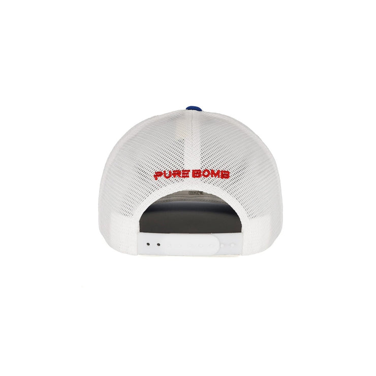 Birdie Slayer - Red/White - Royal & White Flexfit® 110 Trucker Golf Hat