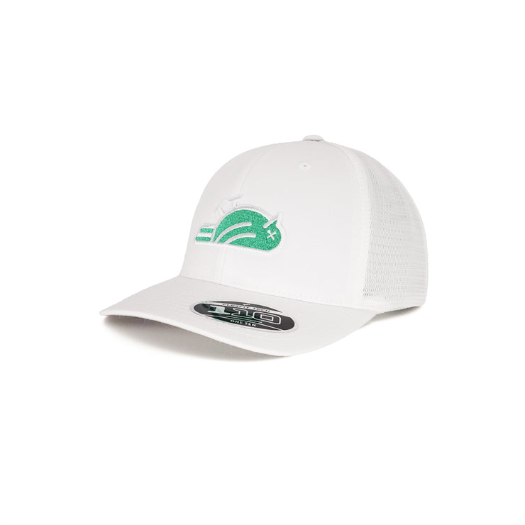 Birdie Slayer - Green/White - White Flexfit® 110 Trucker Golf Hat