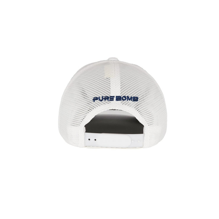 Birdie Slayer - Navy/White - White Flexfit® 110 Trucker Golf Hat