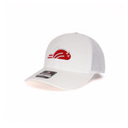 Birdie Slayer - White Richardson 112+ Flexfit® Premium Trucker Golf Hat