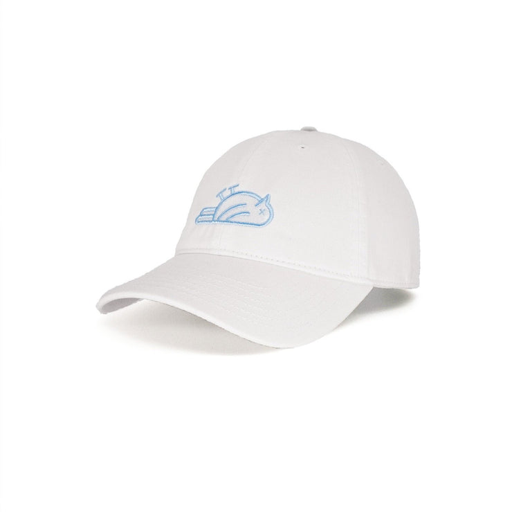 Birdie Slayer - Light Blue/White - White Golf Dad Hat