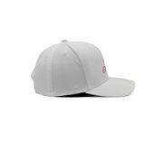Birdie Slayer - White Flexfit NU® Breast Cancer Awareness Golf Hat