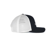 Birdie Slayer - Dark Navy & White Flexfit® 110 Trucker Golf Hat