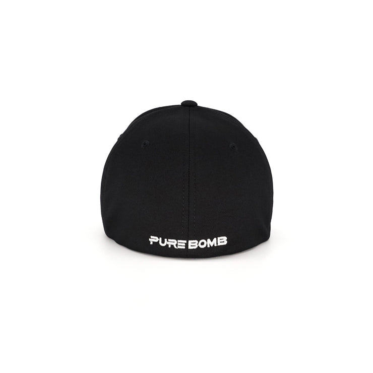 Birdie Slayer - Black Flexfit NU® Fitted Performance Golf Hat