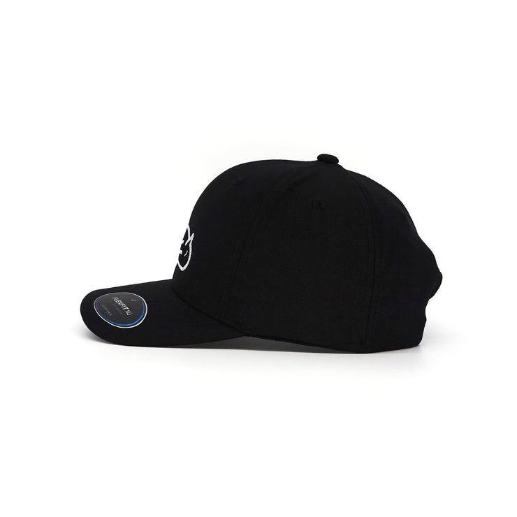 Birdie Slayer - Black Flexfit NU® Adjustable Performance Golf Hat