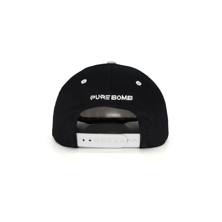 Birdie Slayer - Black & Silver 5-Panel Cotton Twill Snapback Golf Hat