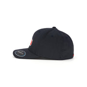 Birdie Slayer - Red/White - Dark Navy Flexfit NU® Fitted Performance Golf Hat