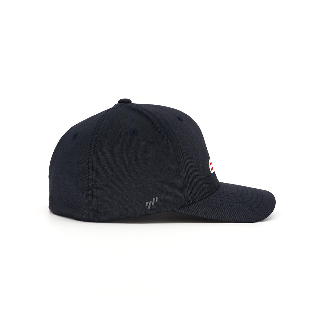 Birdie Slayer® - Flexfit NU® - Stretch Fitted -  Dark Navy - Red/White