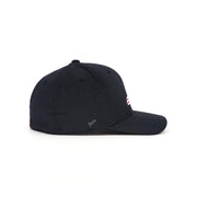 Birdie Slayer - Red/White - Dark Navy Flexfit NU® Fitted Performance Golf Hat