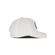 Eagle 3 - White Flexfit NU® Adjustable Performance Golf Hat