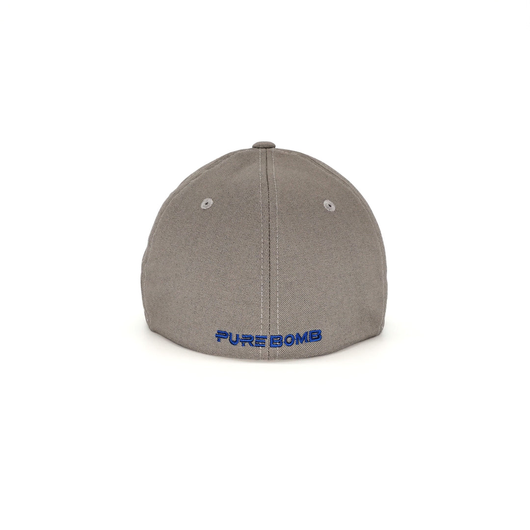 Birdie Slayer - Gray Flexfit NU® Fitted Performance Golf Hat