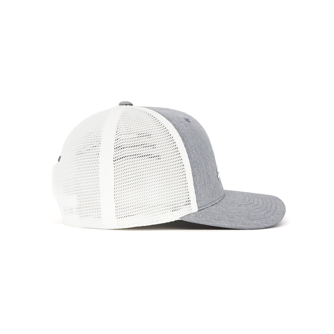 Birdie Slayer - Heather Gray &amp; White Flexfit® 110 Trucker Golf Hat