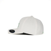 Birdie Slayer - Green/White - White Flexfit NU® Fitted Performance Golf Hat