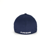 Birdie Slayer - Navy Flexfit NU® Fitted Performance Golf Hat