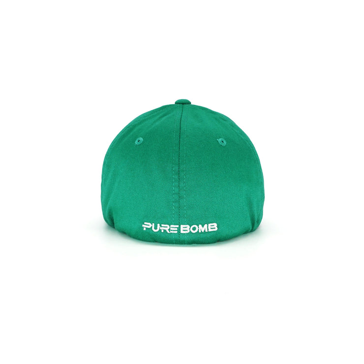 Birdie Slayer - Pepper Green Flexfit® Fitted Golf Hat