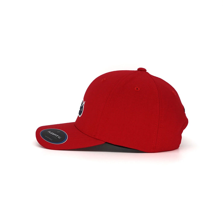 Birdie Slayer - Red Flexfit NU® Adjustable Performance Golf Hat