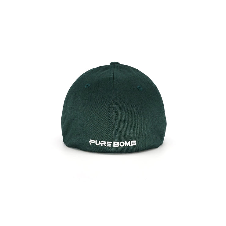 Birdie Slayer - Spruce Green Flexfit® Fitted Golf Hat