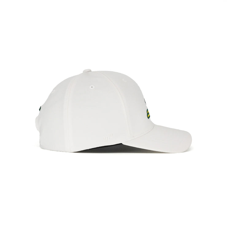 Birdie Slayer - April Dreaming - White Flexfit NU® Adjustable Performance Golf Hat