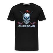 Skull & Crossed Clubs Pure Bomb - black