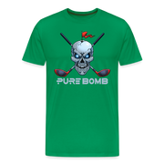 Skull & Crossed Clubs Pure Bomb - kelly green