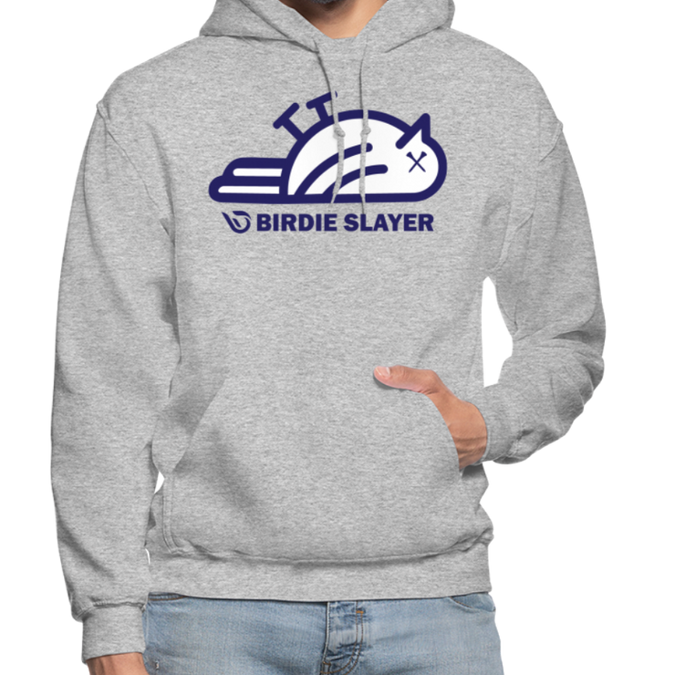 Birdie Slayer - Heather Gray Hoodie - heather gray